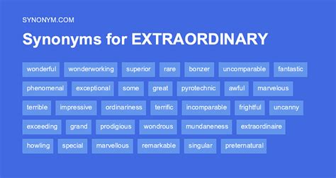extraordinary synonym|another word for exceptional.